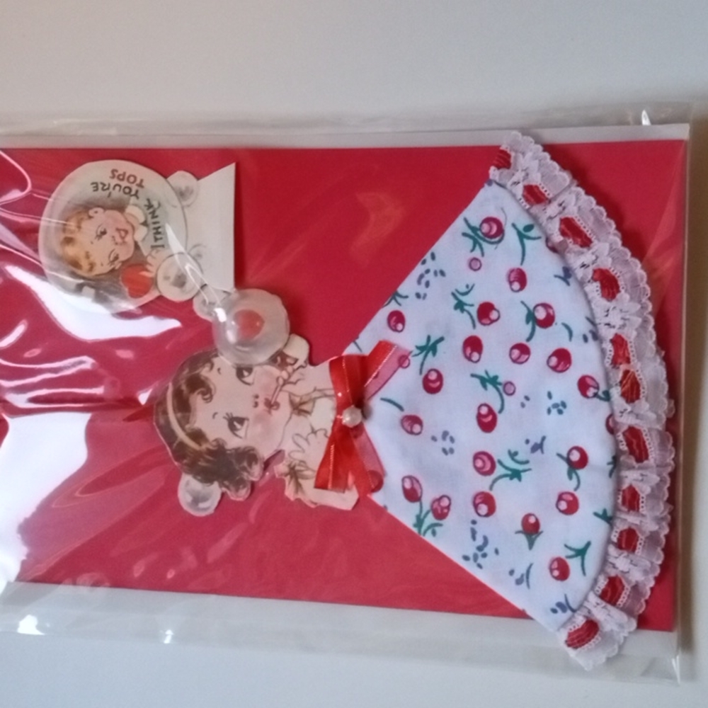 Hand Made Keepsake Ornament Doll Greeting Card all occasions.